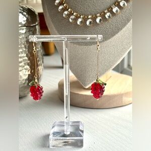 🌟BUY 1 GET 1 FREE🌟 BRAND NEW Raspberry Drop Earrings